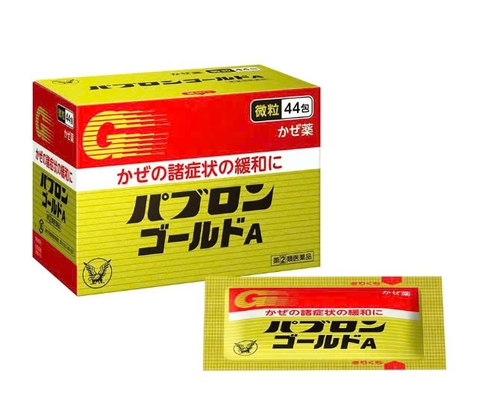 Bột hỗ trợ điều trị cảm cúm Taisho Pabron Gold