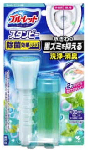 Gel khử mùi bồn cầu Kobayashi 28g Hương Bạc Hà Xanh lá