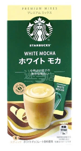 Cà phê starbucks white mocha-96g