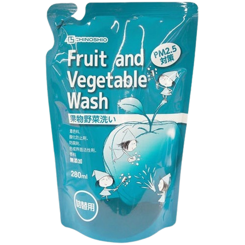NƯỚC RỬA RAU QUẢ CHINOSHIO GÓI REFILL 280 ML