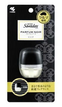 NƯỚC HOA KHỬ MÙI Ô TÔ SAWADAY -Đen- mùi Noir (LỌ 6ML)