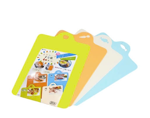 Set thớt dẻo (4 chiếc),chất liệu nhựa PP