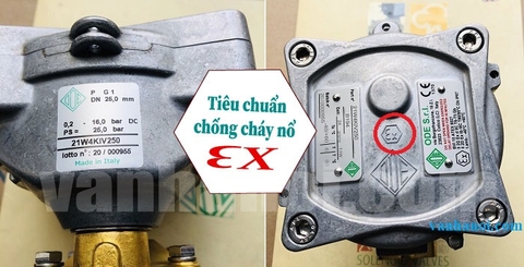 Van điện từ chống cháy nổ