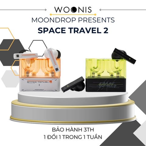 Tai nghe Bluetooth MOONDROP Space Travel 2 – Chống ồn ANC, Tùy chỉnh DSP, Hỗ trợ AutoEQ