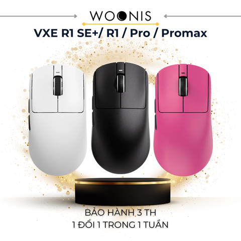 Chuột Gaming Không Dây VGN VXE R1 SE+/ R1 / Pro / Promax
