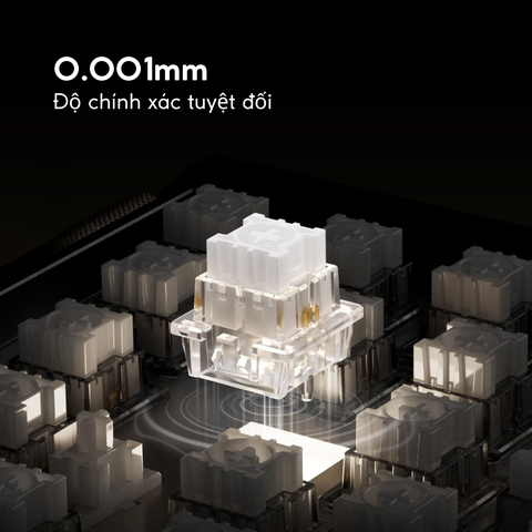 Bàn Phím Gaming HE MCHOSE GOD 60 – Full CNC, 16K Polling Rate, 256K Scan Rate, Rapid Trigger 0.001mm
