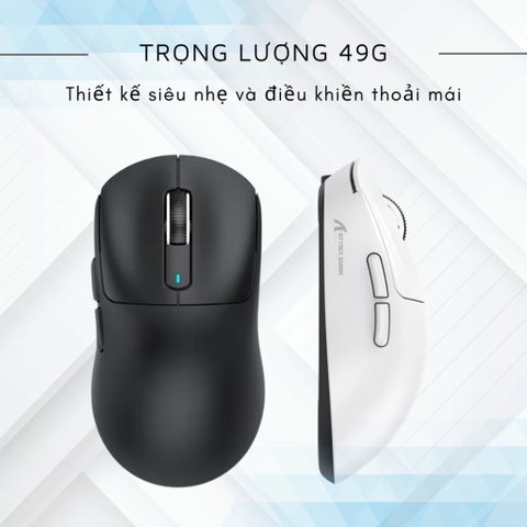 Chuột Gaming Không Dây Attack Shark X3