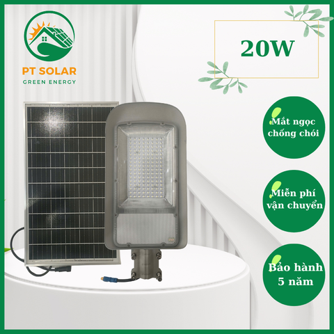 EULER (20W/30W)| Đèn Đường Năng Lượng Mặt Trời Cao Cấp - Bảo Hành 5 Năm