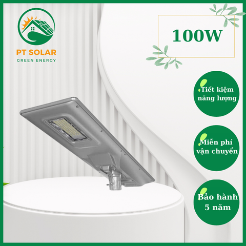 Blue Carbon (80W-100W-120W)- Đèn đường năng lượng mặt trời cao cấp (BH 5 năm)