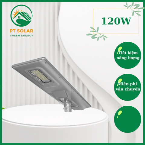 Blue Carbon (80W-100W-120W)- Đèn đường năng lượng mặt trời cao cấp (BH 5 năm)