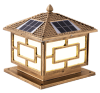 Đèn trang trí trụ cổng thương hiệu GS - Mẫu 2