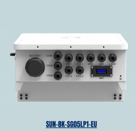 Inverter Hybrid Deye 8kW 1 pha, 2 MPPT (Đã bao gồm Wifi và CT)
