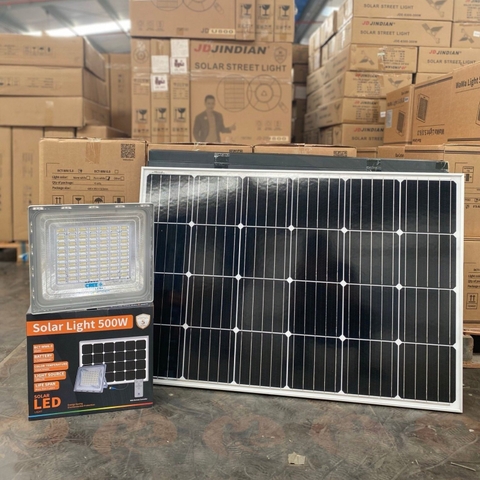 BLUE CARBON (200W - 500W)| Đèn pha năng lượng mặt trời - Bảo hành 5 năm