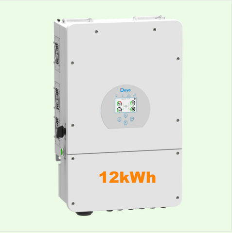 Inverter Hybrid Deye 12kW 3 pha, 2 MPPT (Đã bao gồm Wifi và CT)