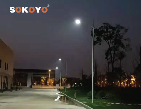 SOKOYO INTENSE 40W, 50W, 60W| ĐÈN ĐƯỜNG NĂNG LƯỢNG MẶT TRỜI CAO CẤP