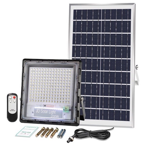 JD-7300-300W| Đèn pha năng lượng mặt trời Jindian chống chói