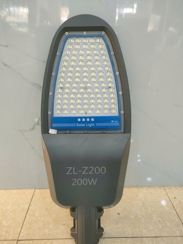 Đèn ZL-L200W - Đèn đường năng lượng mặt trời cao cấp (BH 2 năm)