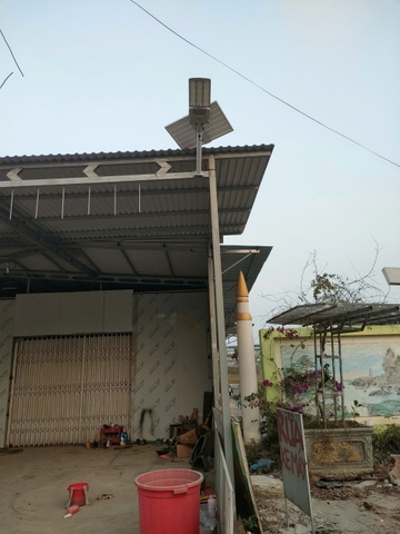 Đèn Cánh Dơi 60W - Đèn Đường Năng Lượng Mặt Trời Cao cấp