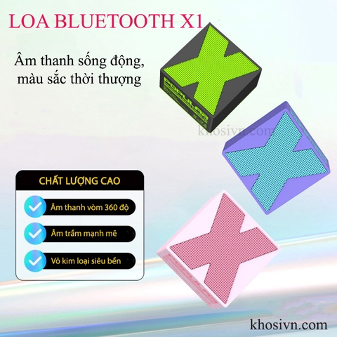 Loa Bluetooth Mini Basix X1