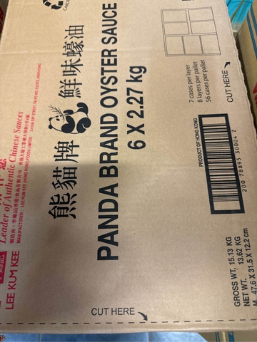 LKK OYSTER SAUCE BOX/6