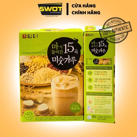 Bột ngũ cốc Hàn Quốc DAMTUH , đủ loại, giàu dinh dưỡng bồi bổ sức khỏe - SWOT