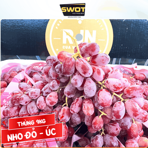 NHO ĐỎ ÚC - THÙNG 9KG