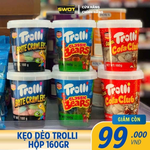 KẸO DẺO TROLLI - HỘP 160GR