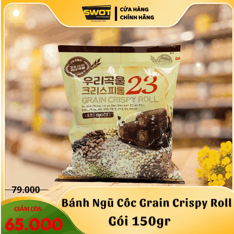 BÁNH NGŨ CỐC GRAIN CRISPY ROLL - GÓI 150GR