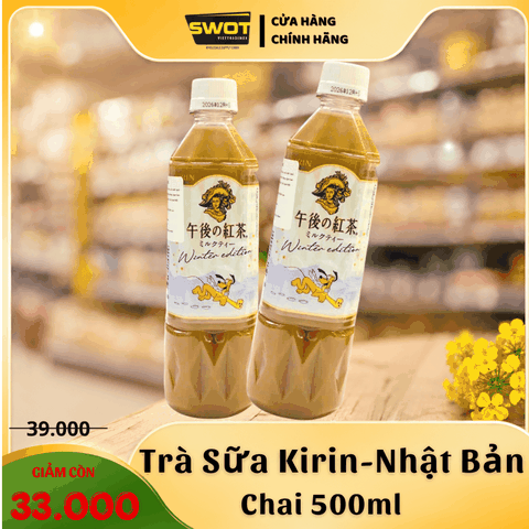 TRÀ SỮA KIRIN CỦA NHẬT - CHAI 500ML