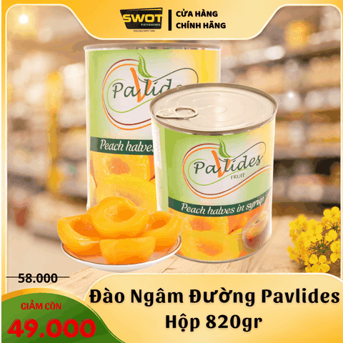 ĐÀO NGÂM ĐƯỜNG PAVLIDES - HỘP 820GR