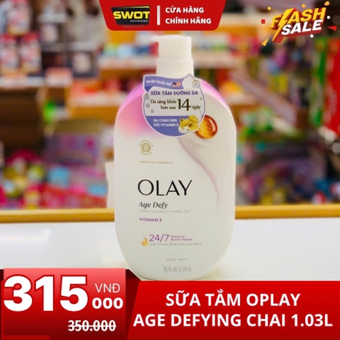 SỮA TẮM OLAY AGE DEFYING - CHAI 1.03LÍT