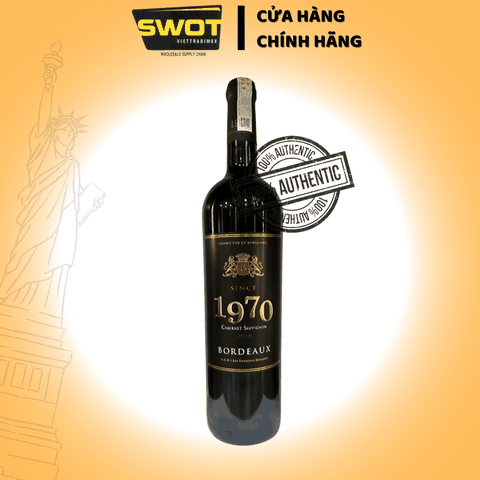 Rượu Vang Đỏ 1970 750ML - (PHÁP) -SWOT