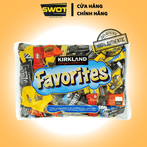 Socola Kirkland Mỹ 150 viên mix nhiều vị 2.55 của Mỹ, Chocolate Mỹ mix vị thơm ngon thượng hạng, nhiều vị là lựa chọn hàng đầu cho món ăn vặt hàng ngày - SWOT
