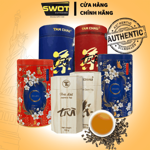 Trà Lá các loại nhập hàng chính hãng, được làm từ thiên nhiên, lá trà được chọn lọc kỹ lưỡng mang hương vị đặc trưng của từng loại, phù hợp dùng hằng ngày hoặc tiếp khách - SWOT