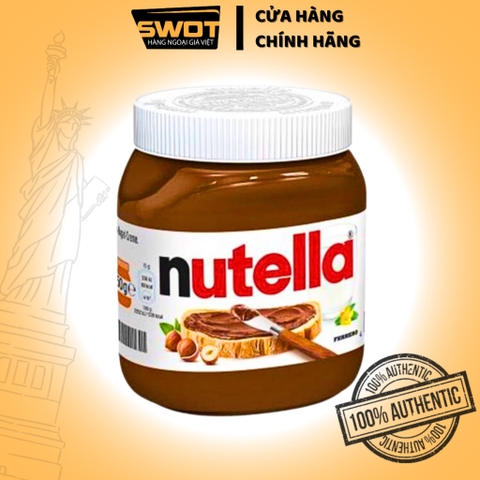 Sốt socola vị bơ hạt dẻ Nutella Ý, Sốt Socola Italy cao cấp, sốt mềm mịn ngọt ngào, thơm ngon đậm vị