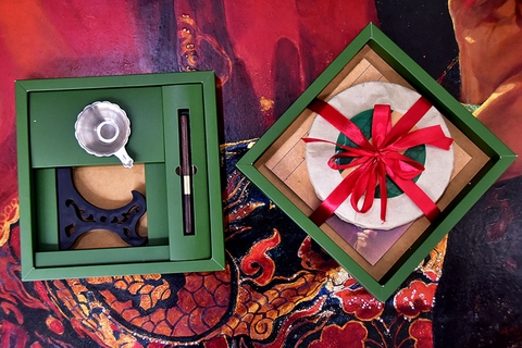 TRÀ VÀNG - BÁNH TRÀ SỐNG 2022 YÊN BÁI 1T-3L 500G BTR CON GIÁP HỢI