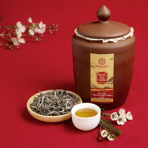 CHUM BẠCH TRÀ THIÊN TÀ XÙA 1T 100G
