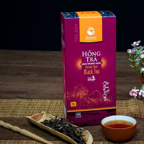 TRÀ ĐEN - HỒNG TRÀ THƯỢNG HẠNG HỘP 100GR