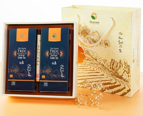 TRÀ XANH TRÚC SET ĐÔI 200G