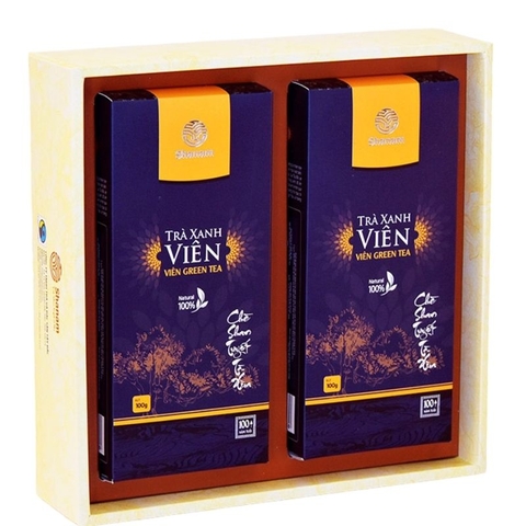 TRÀ XANH VIÊN SET ĐÔI 200G