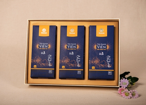 TRÀ XANH VIÊN SET BA 300G