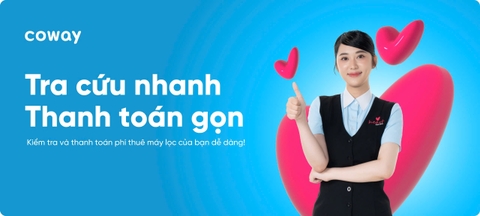 Cách Thanh Toán, Tra Cứu Dịch Vụ Coway Vina Nhanh Chóng, Dễ Dàng