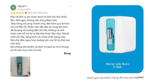 Feedback khách hàng Coway Vina 5