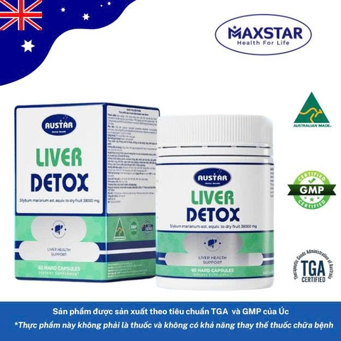 Austar Liver Detox – Viên Uống Giải Độc Gan ( 60 viên)