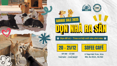 SNNC GARAGE SALE 2026 - “DỌN NHÀ RA SÂN
