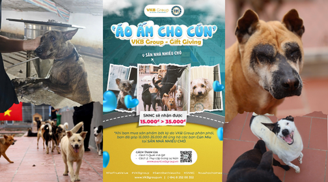 Chương trình “Áo ấm cho cún” vẫn đang diễn ra - khi Tết cận kề ở Sân Nhà Nhiều Chó