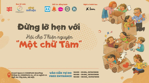 Tham gia Hội chợ Thiện nguyện 'Một Chữ Tâm' cùng gian hàng Sân Nhà Nhiều Chó