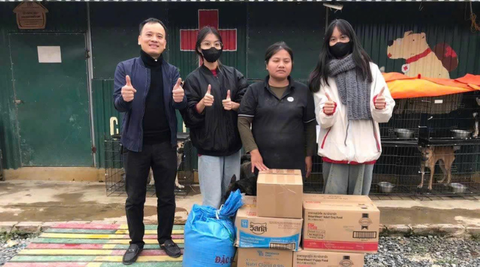 Xin cảm ơn Trung tâm dịch vụ Chăn nuôi thú y Trường Linh đã ghé thăm Sân nhà nhiều chó với nhiều món quà ý nghĩa