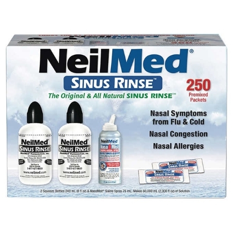 Bộ rửa làm sạch mũi neilmed sinus rinse kit