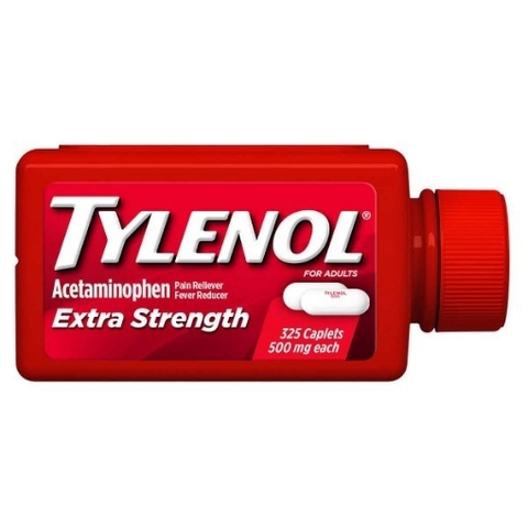 Thuốc giảm đau và hạ sốt tylenol extra strength, 325 viên